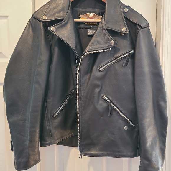 Harley-Davidson Black XL men's jacket - Picture 3 of 4
